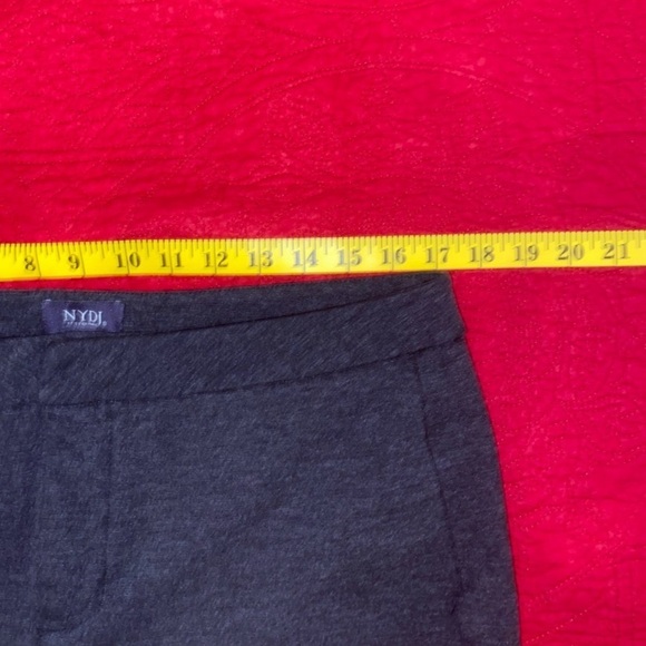 NYDJ Lift & Tuck technology StitchFix Straight leg Trousers in Charcoal - Picture 6 of 8